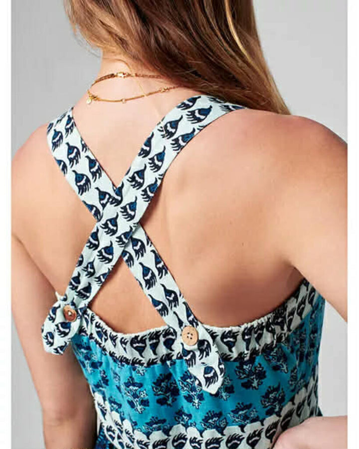 Faherty Gracie Maxi Dress - Size Small