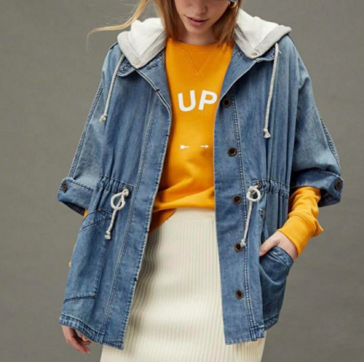 Pilcro Denim Kimono Jacket - Size M/L