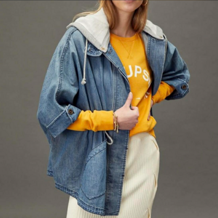 Pilcro Denim Kimono Jacket - Size M/L