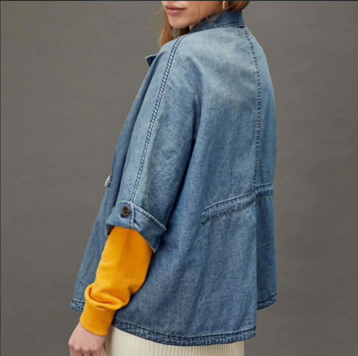 Pilcro Denim Kimono Jacket - Size M/L