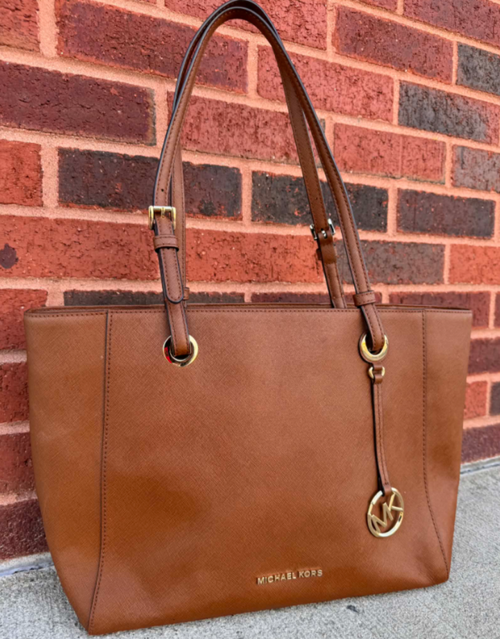 Michael Kors Brown Leather Tote