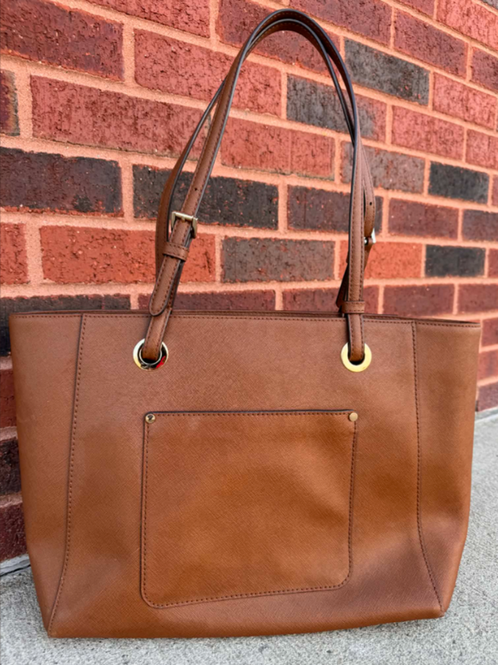 Michael Kors Brown Leather Tote