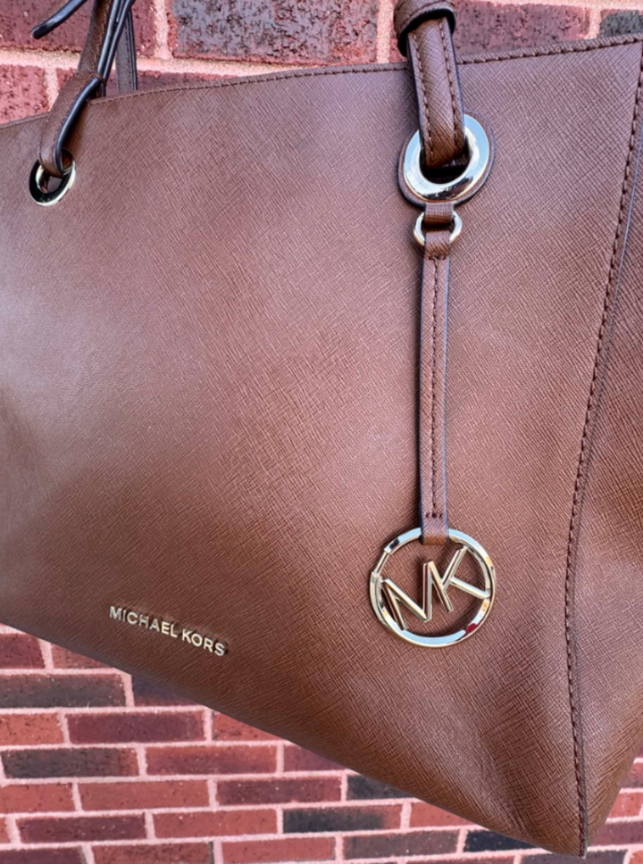 Michael Kors Brown Leather Tote