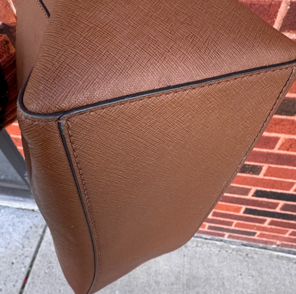 Michael Kors Brown Leather Tote