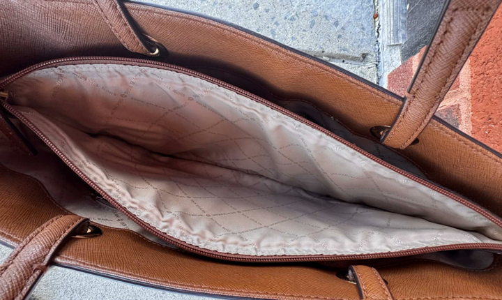 Michael Kors Brown Leather Tote