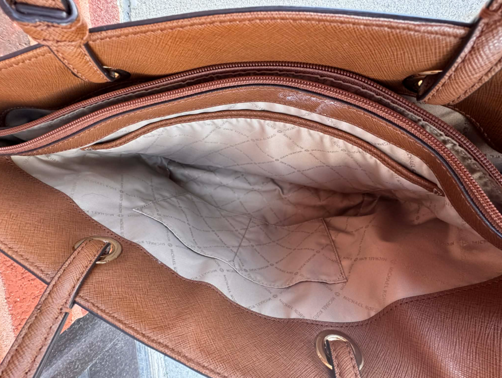 Michael Kors Brown Leather Tote