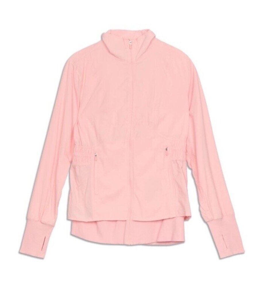 Lululemon Sights Seen Jacket in Dew Pink - Size 10