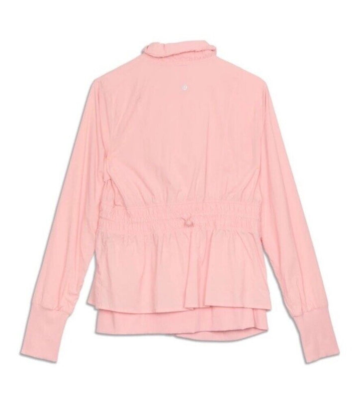 Lululemon Sights Seen Jacket in Dew Pink - Size 10