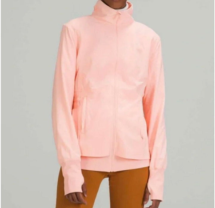 Lululemon Sights Seen Jacket in Dew Pink - Size 10