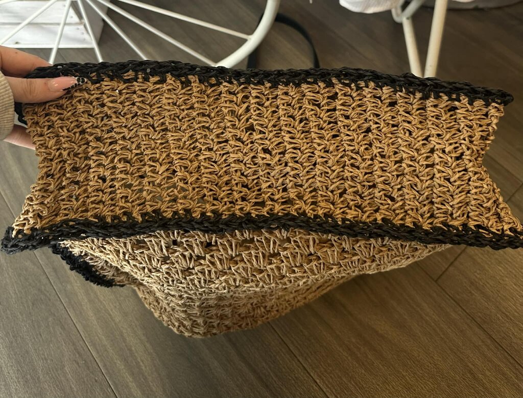 Rachel Zoe Woven Tote Bag
