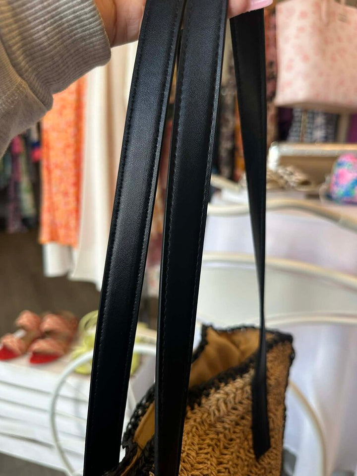 Rachel Zoe Woven Tote Bag