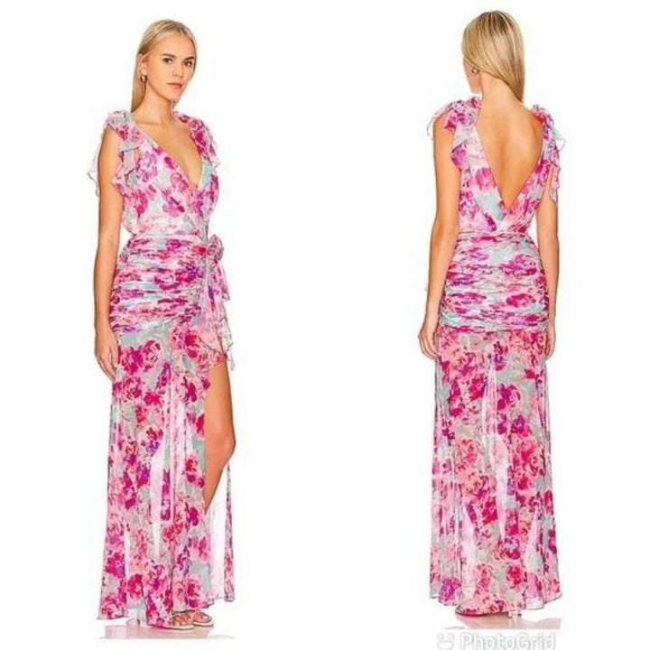 Lovers & Friends X Anja Dujaković Jade Gown NWT - Size Small (retails $348)