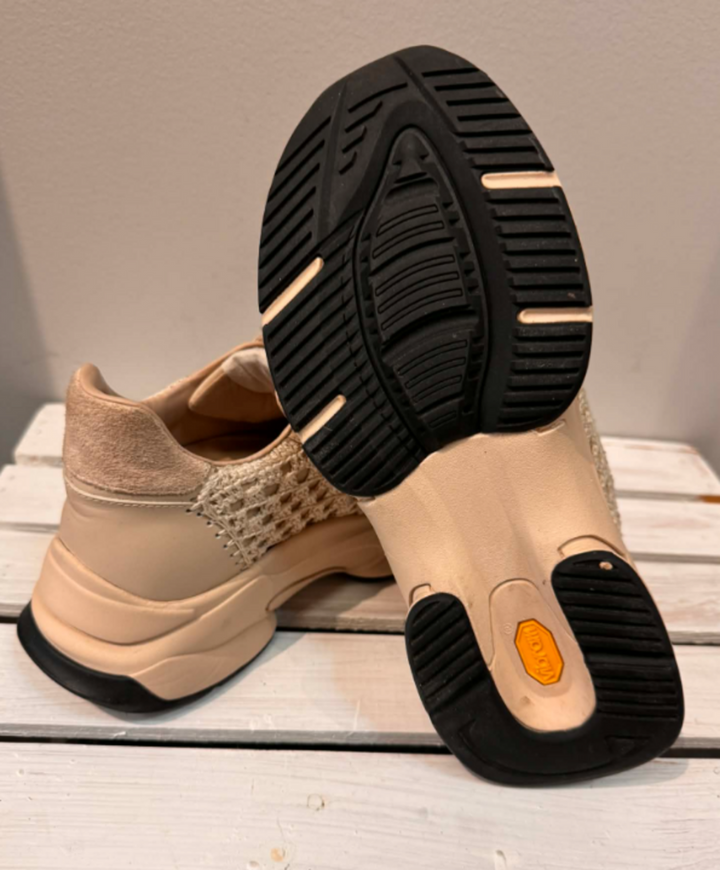 Loeffler Randall Tilda Crochet Sneakers - Size 9