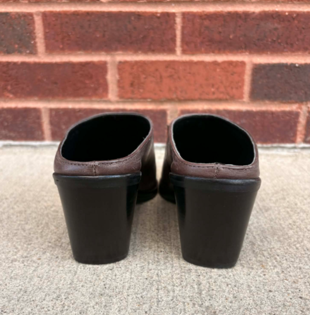 Anthropologie Western Mule Heels - Size 38