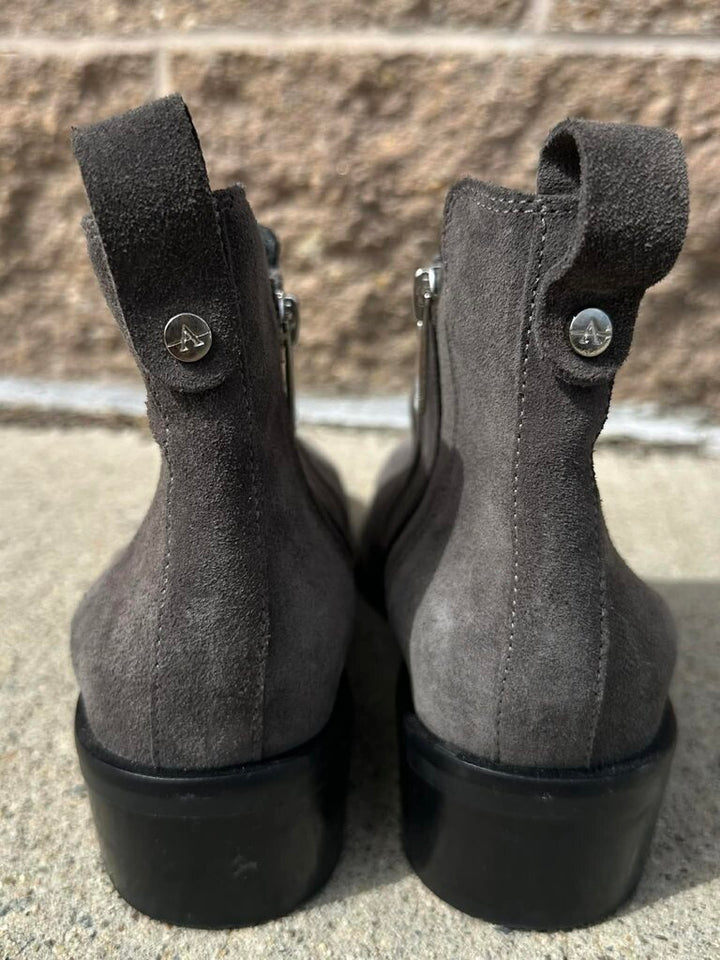 Aquatalia Carmie Suede Ankle Booties - Size 7.5