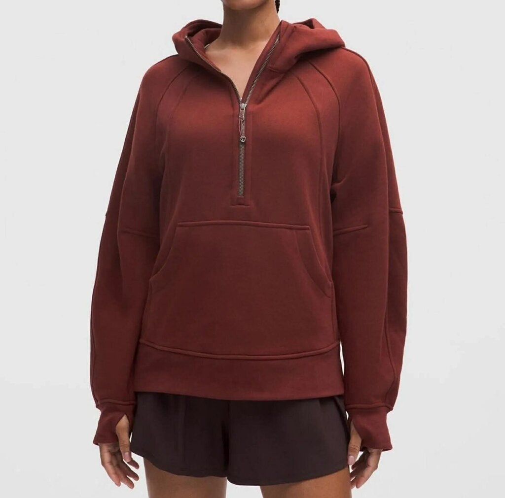 Lululemon Scuba Oversized Half-Zip Long Hoodie - Size M/L(Retails $128)