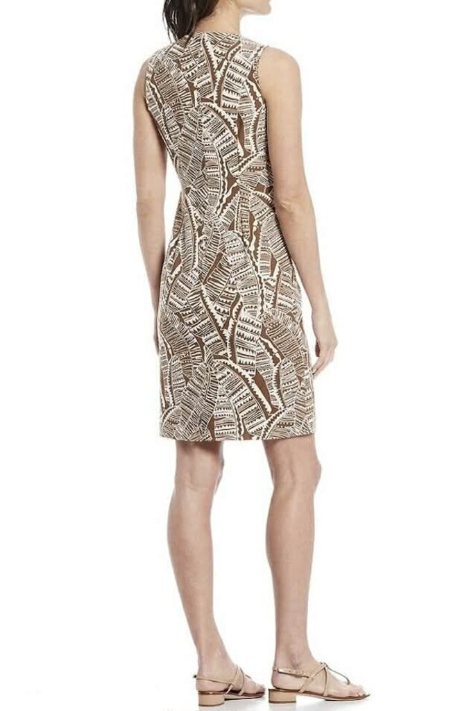 J McLaughlin Anne Printed Sheath Dress - Size 12
