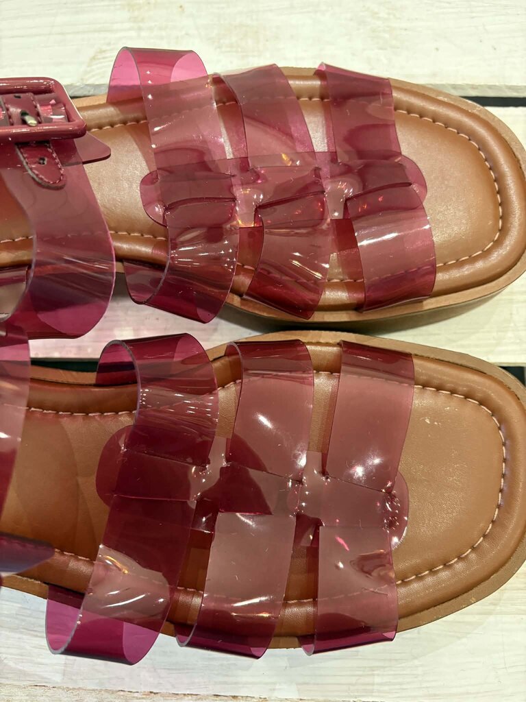 Maeve Jelly Fisherman Sandals - Size 39 (Retails for $148)