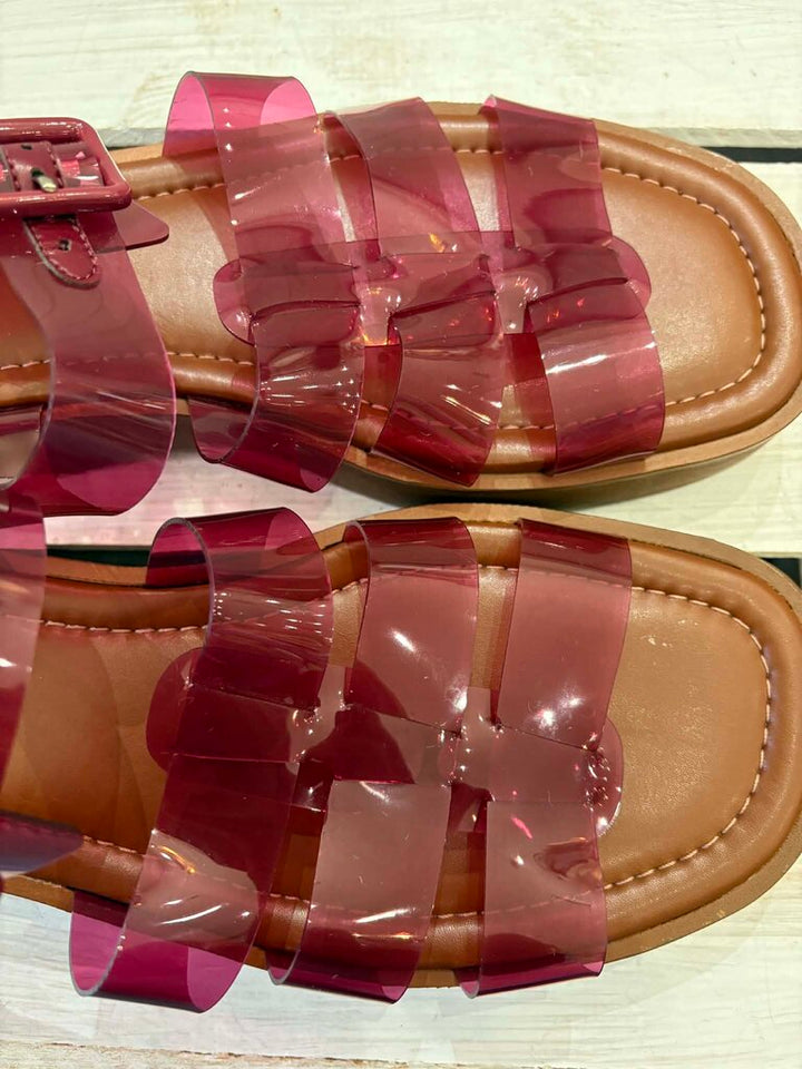 Maeve Jelly Fisherman Sandals - Size 39 (Retails for $148)