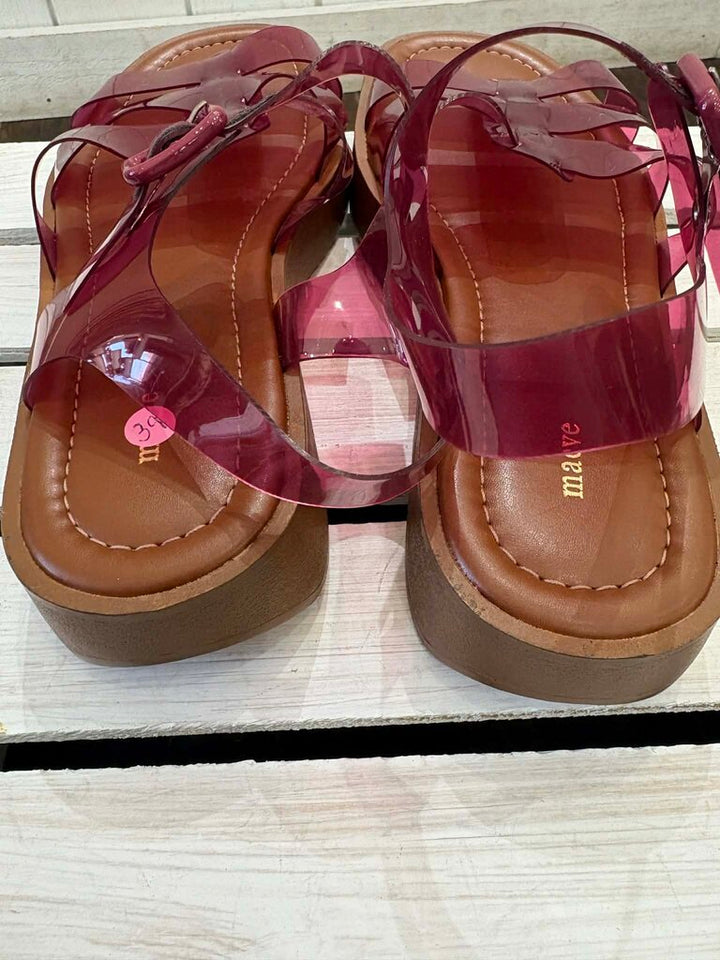 Maeve Jelly Fisherman Sandals - Size 39 (Retails for $148)