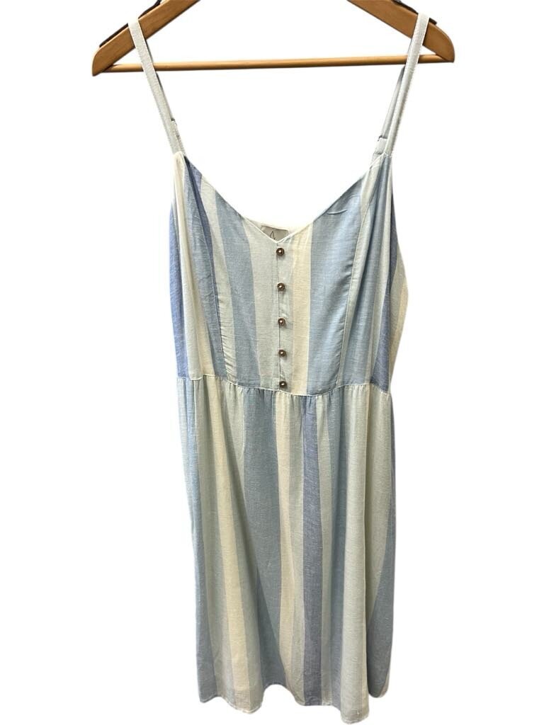 Joie Blue & White Striped Dress- Size 10