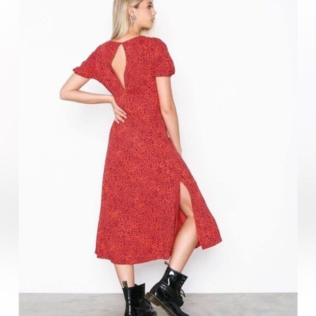 Free People Looking For Love Red Dress- Size 0