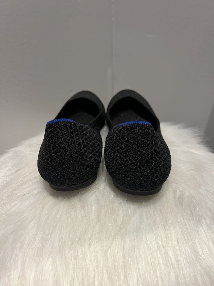 Rothys Honeycomb Flats Black- Size 9
