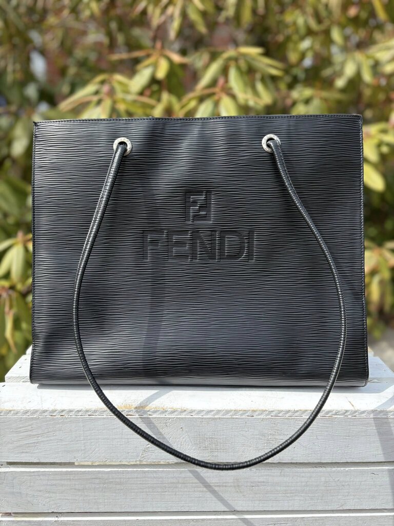 Fendi Epi Leather Vintage Tote