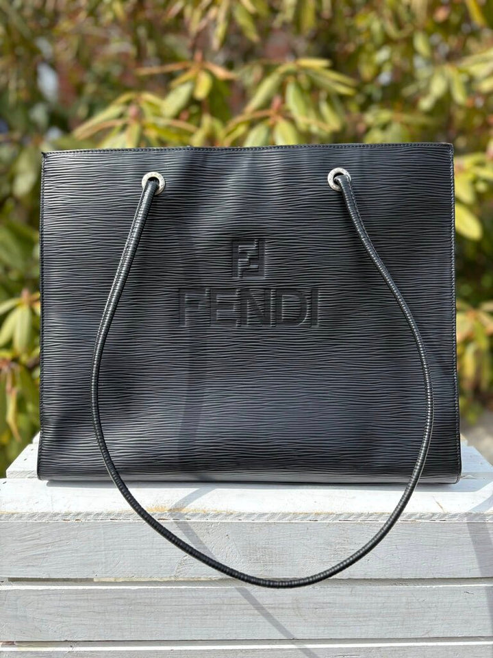 Fendi Epi Leather Vintage Tote