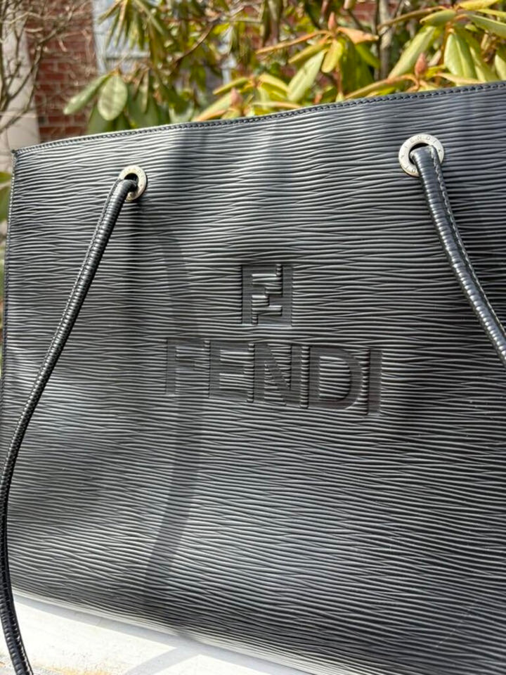 Fendi Epi Leather Vintage Tote