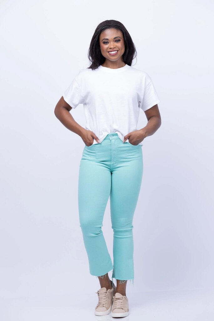 Mother The Hustler Ankle Fray in Second Chances - Size 25