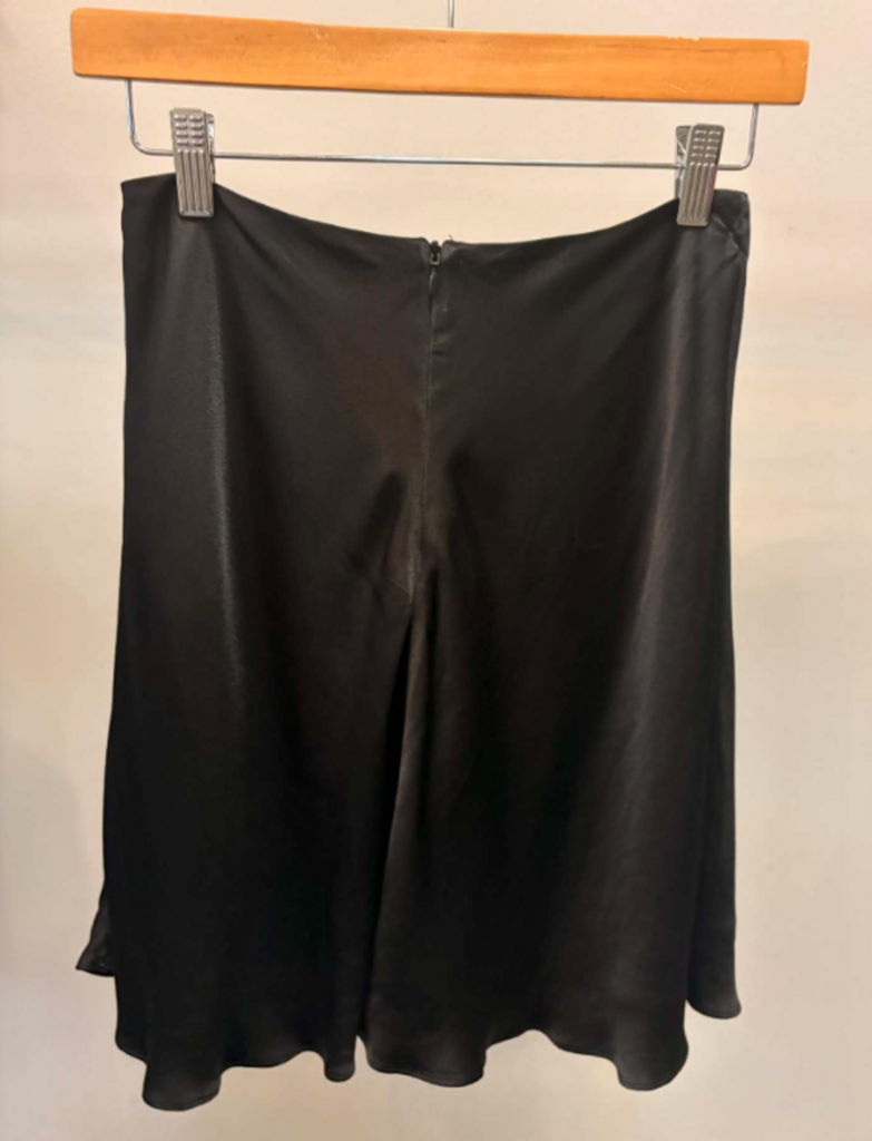 & Other Stories Silk Black Skirt - Size 4