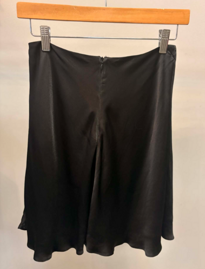 & Other Stories Silk Black Skirt - Size 4