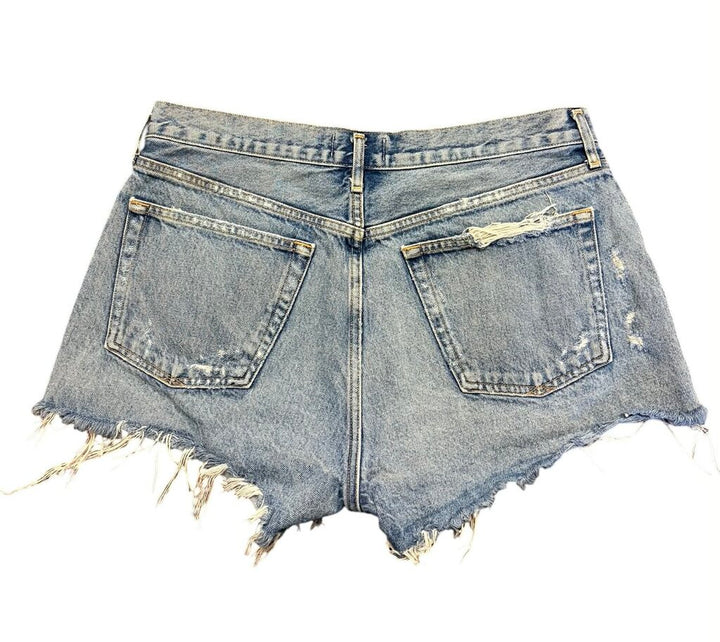 Agolde Parker Distressed Cutoff Denim Shorts - Size 30