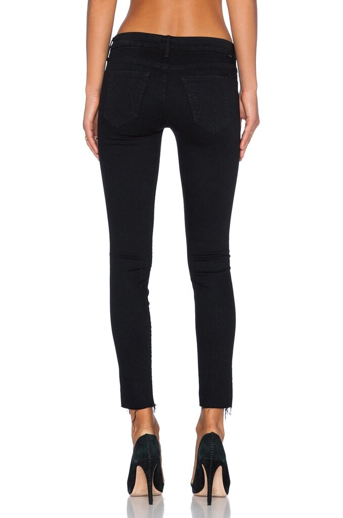 Mother Looker Ankle Fray Jeans in Guilty as Sin - Size 25(Retails $212)
