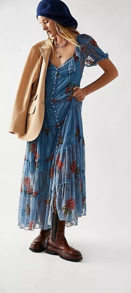 Free People NWT Hollis Dress - Size XS (Retails for $198)