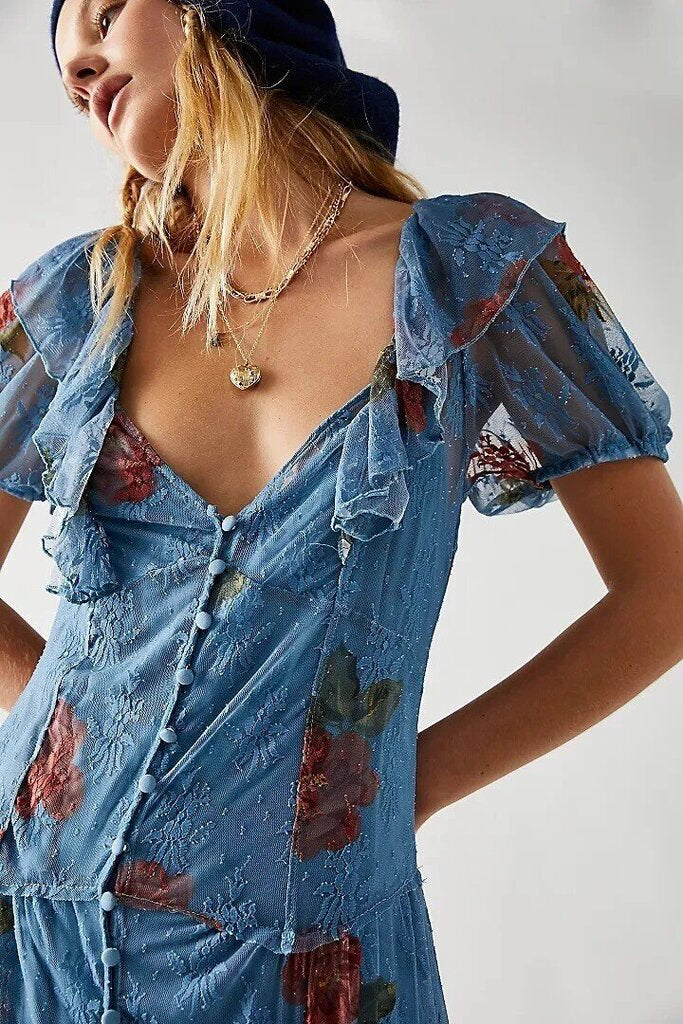 Free People NWT Hollis Dress - Size XS (Retails for $198)
