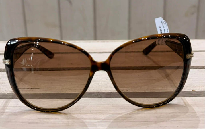 Gucci Tortoise Shell Rectangle Frame Sunglasses (w/ case)
