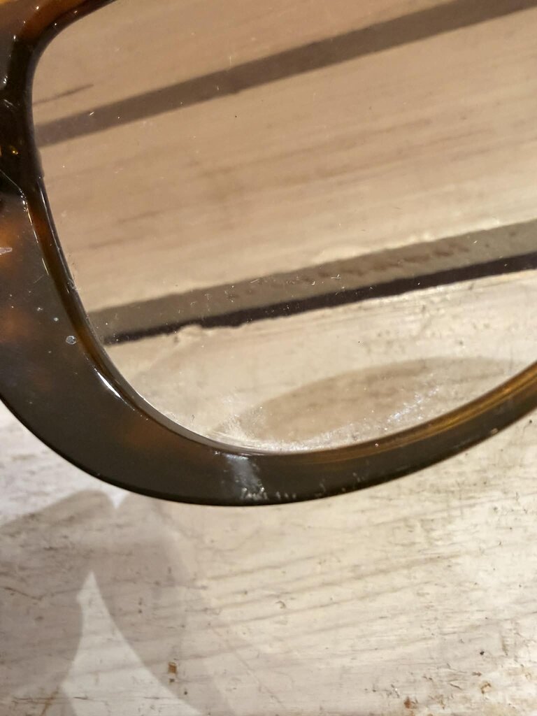 Gucci Tortoise Shell Rectangle Frame Sunglasses (w/ case)