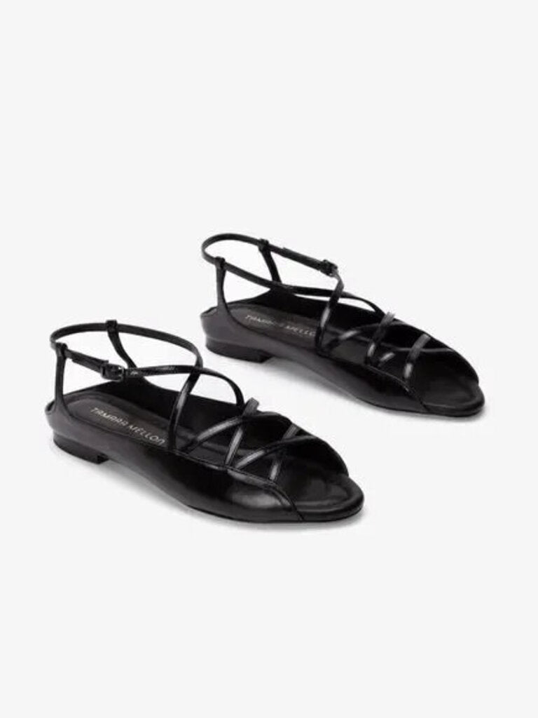 Tamara Mellon Patent Leather Sandals - Size 8