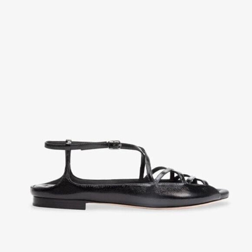 Tamara Mellon Patent Leather Sandals - Size 8