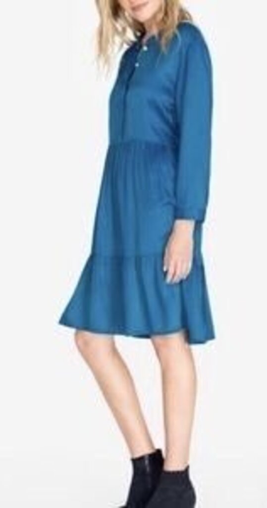 Johnny Was Long Sleeve Button Up Dress - Size Medium