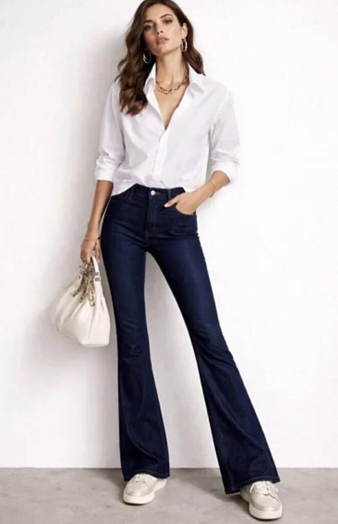 Adriano Goldschmied The Janis High-Rise Flare Jeans - Size 27