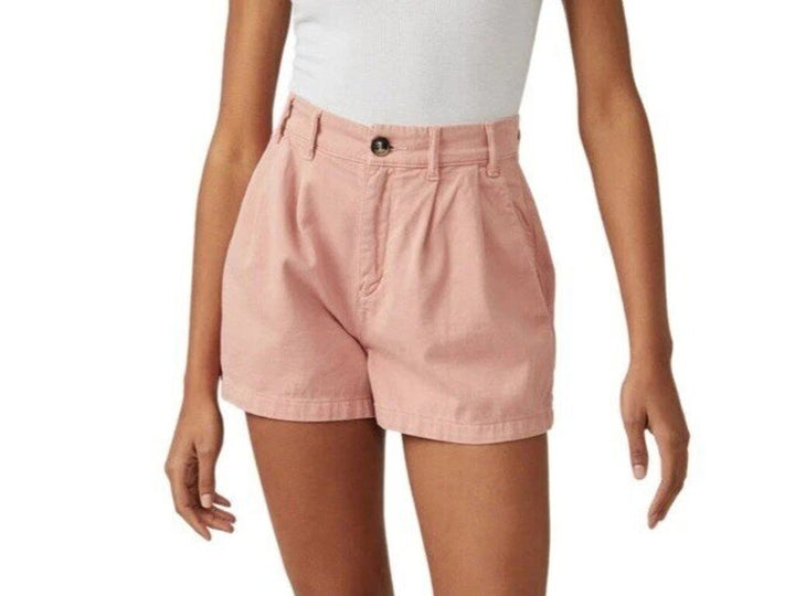 Free People Billie Chino Shorts in Rosie - Size 8