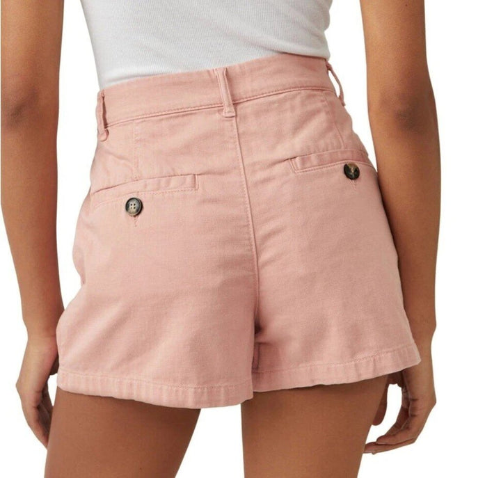 Free People Billie Chino Shorts in Rosie - Size 8