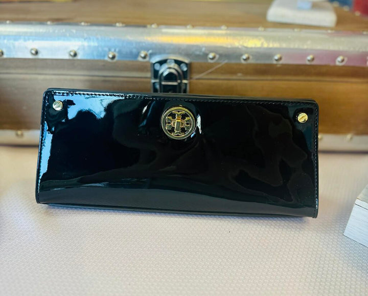 Tory Burch Patent Clutch