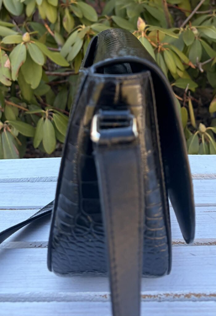 Jimmy Choo Croc Embossed Crossbody