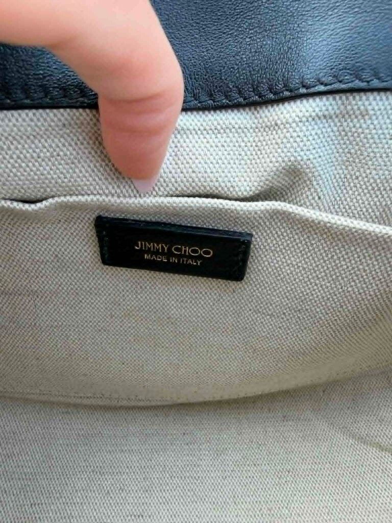 Jimmy Choo Croc Embossed Crossbody
