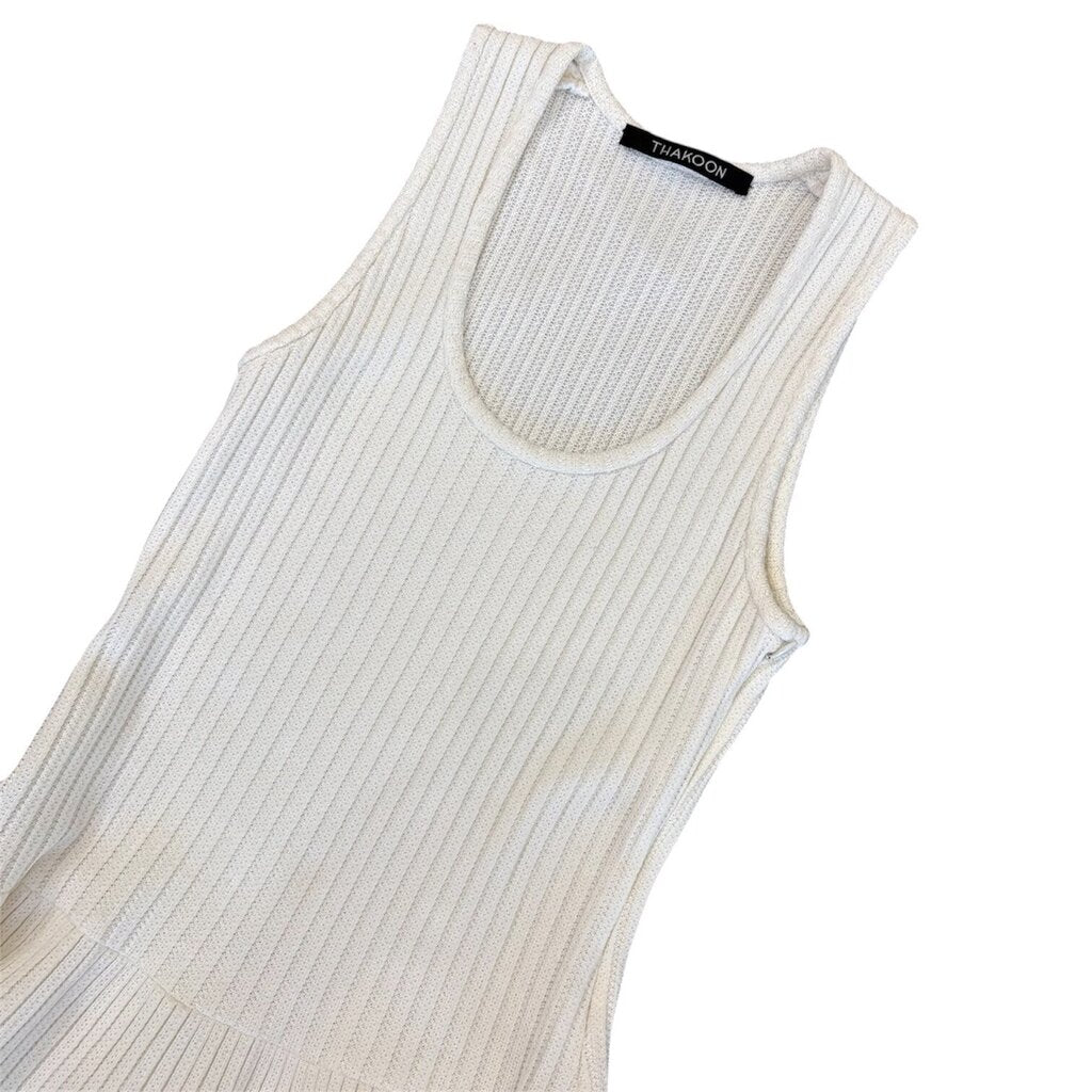 Thakoon Fit & Flare Tiered Mini Dress - Size Small
