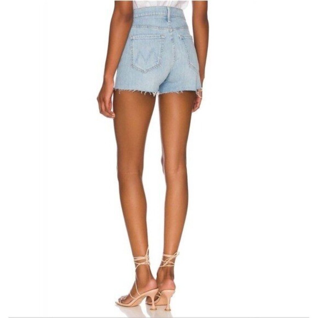 Mother The Scrapper Cut Off Fray Short - Size 29